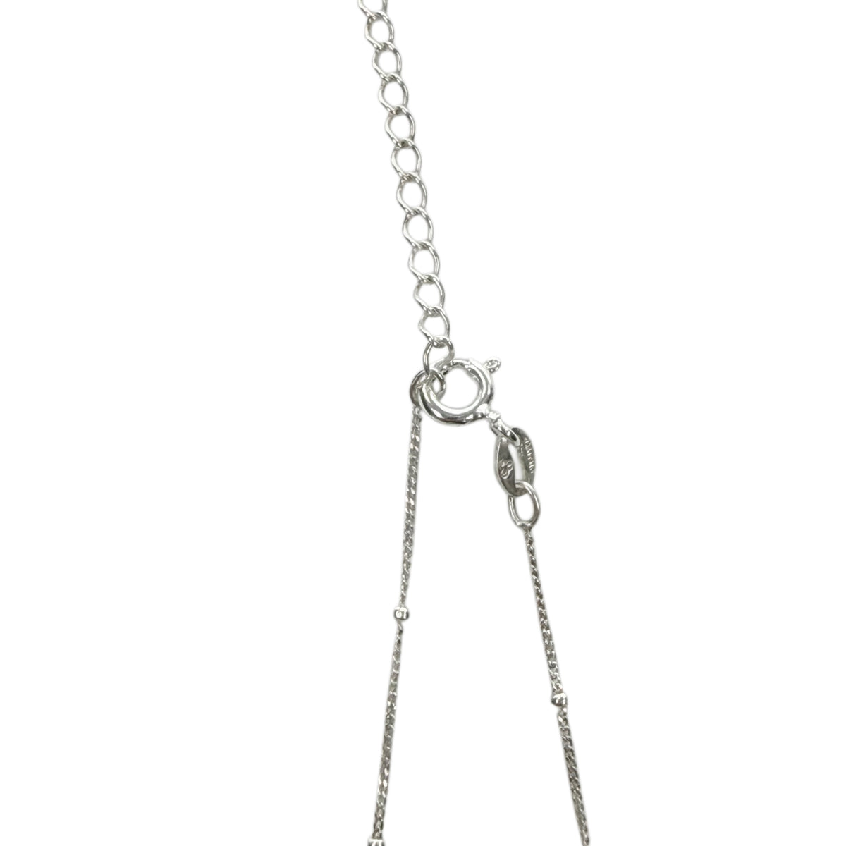 Silver Station Necklace