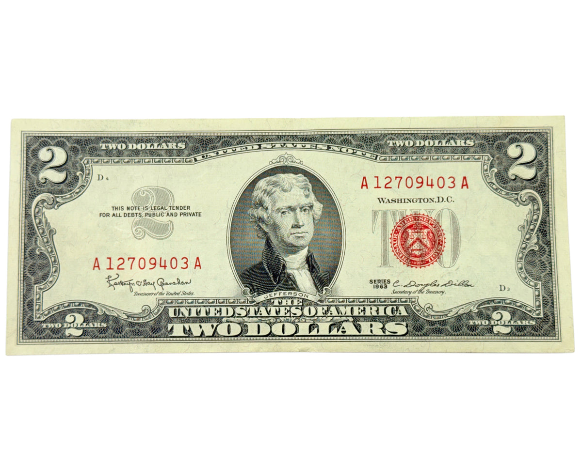 1963 $2 Legal Tender Note (VF)