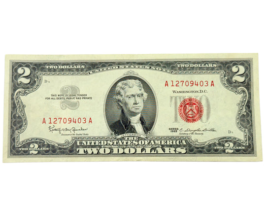 1963 $2 Legal Tender Note (VF)