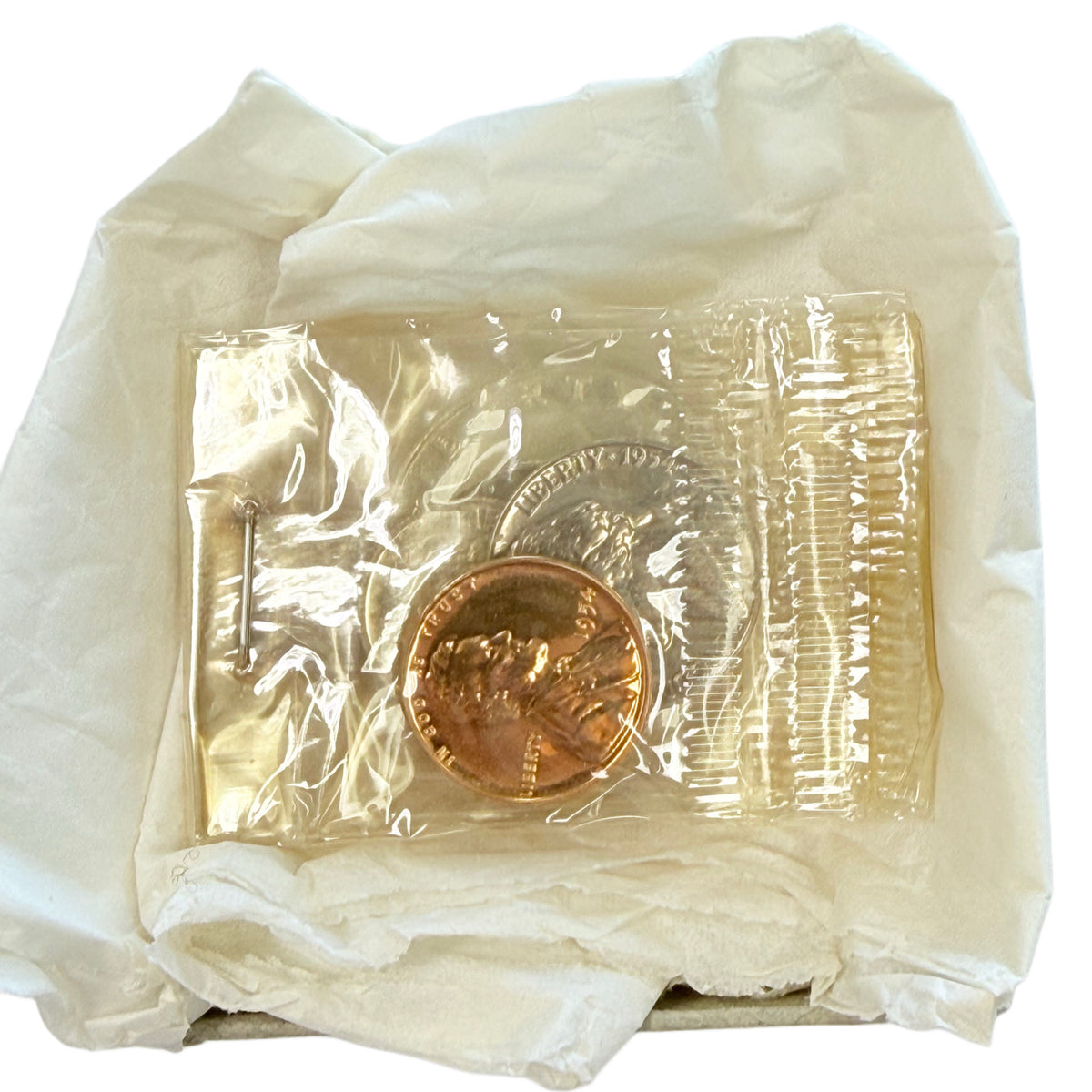 1954 United States Mint Proof Set in Original Box and Cellophane