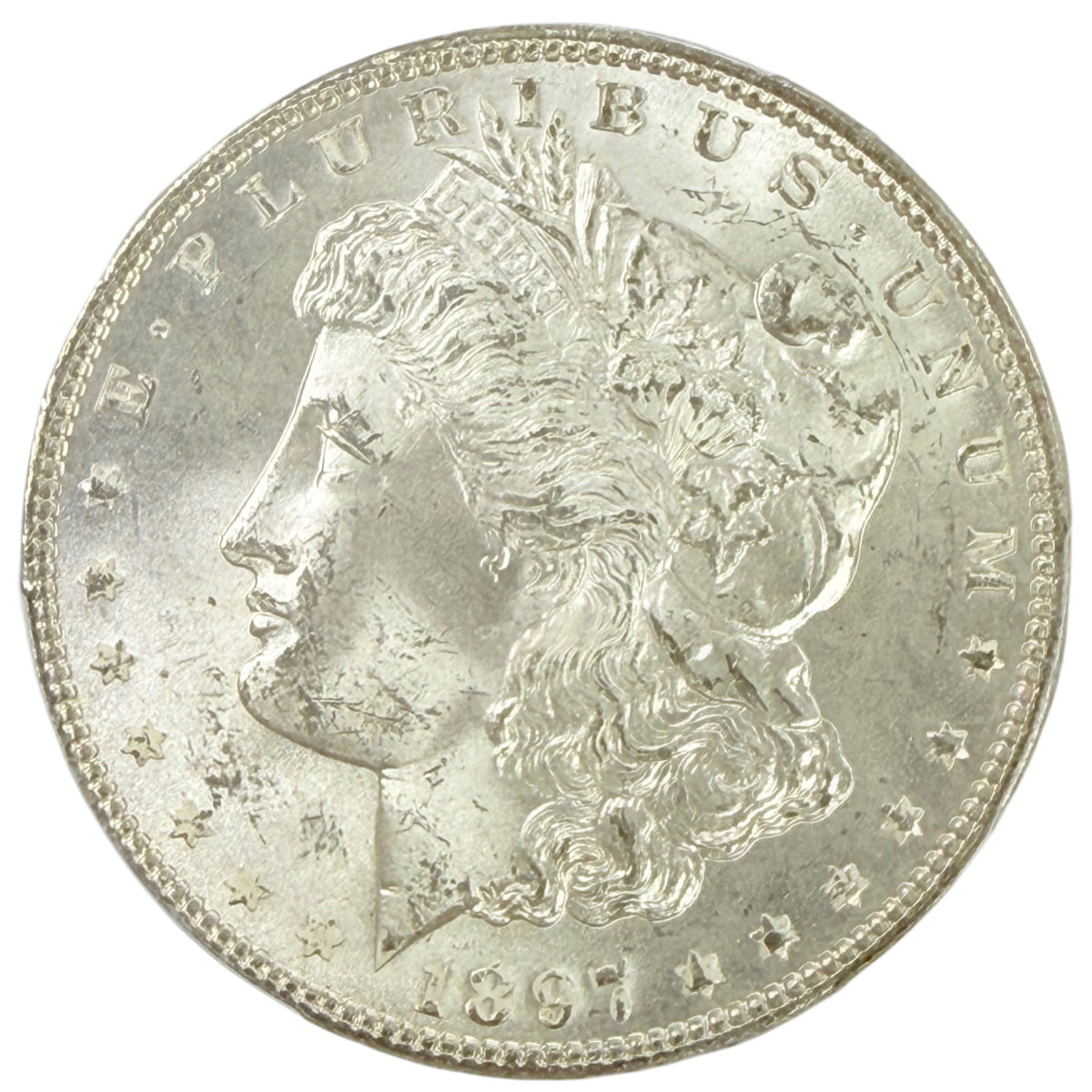 1897 Morgan Silver Dollar PCGS MS64