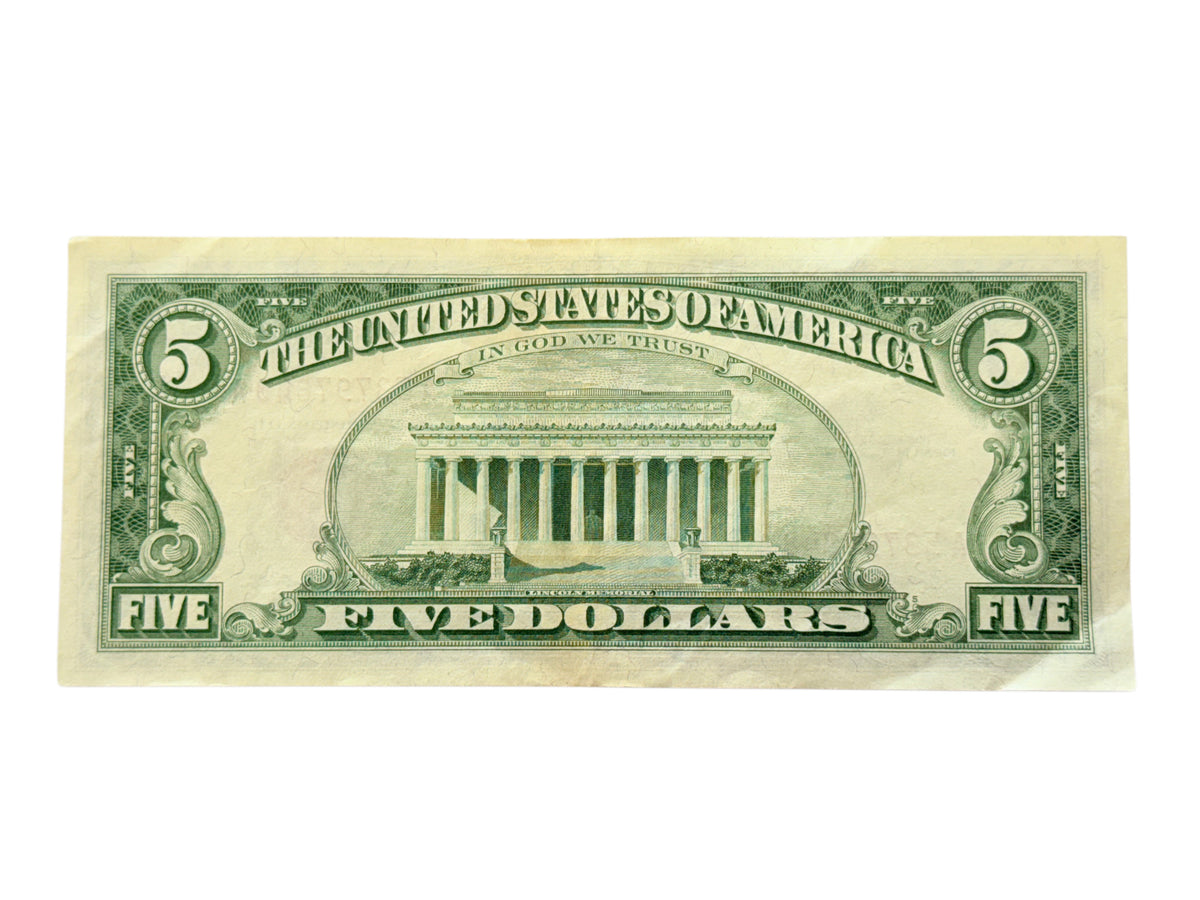 1963 $5 Legal Tender Note (Very Fine)
