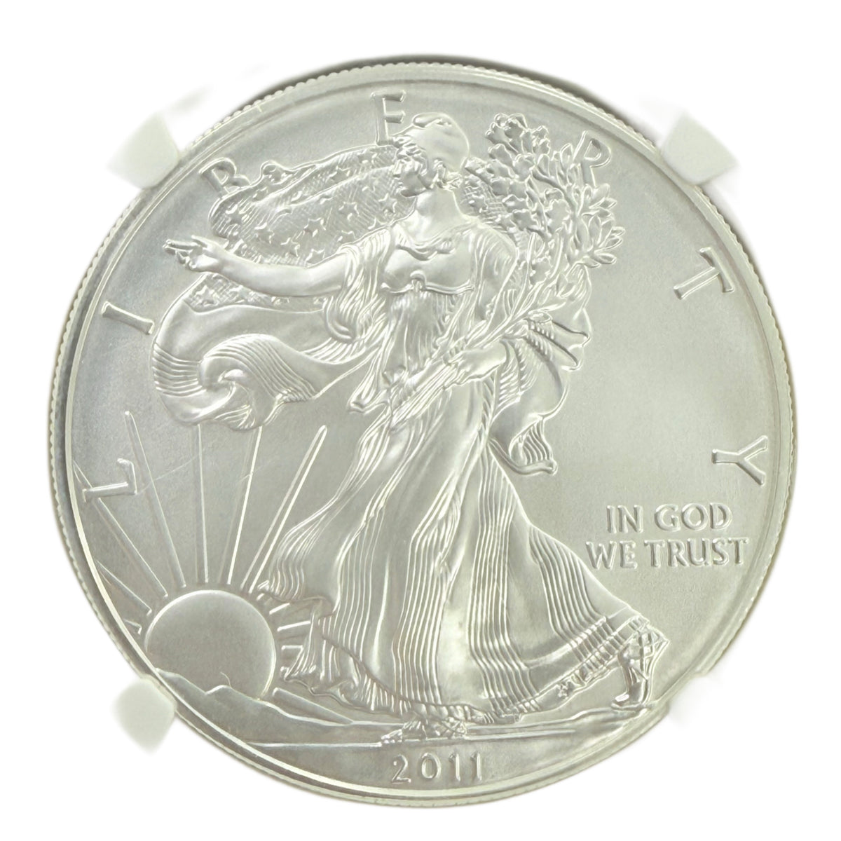 2011-W 1 oz American Silver Eagle 25th Anniversary NGC MS69 ER