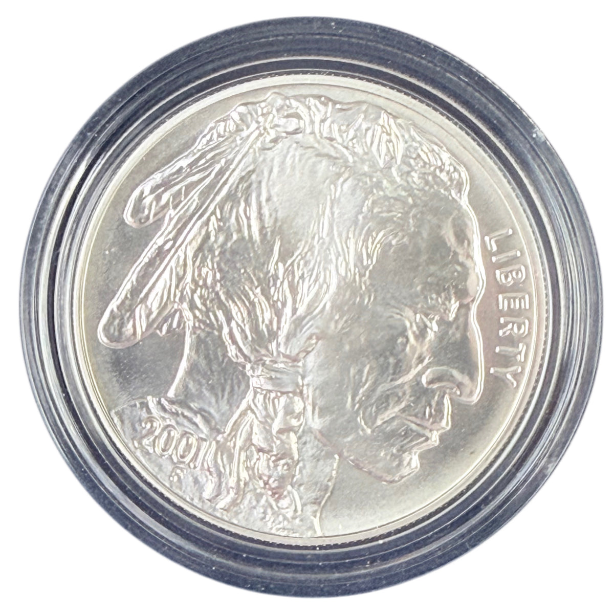 2001 Buffalo Two Coin Set BU & Proof