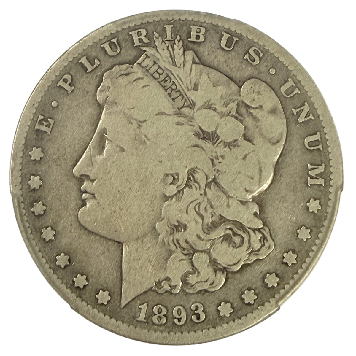 1893-S Morgan Silver Dollar PCGS VG08