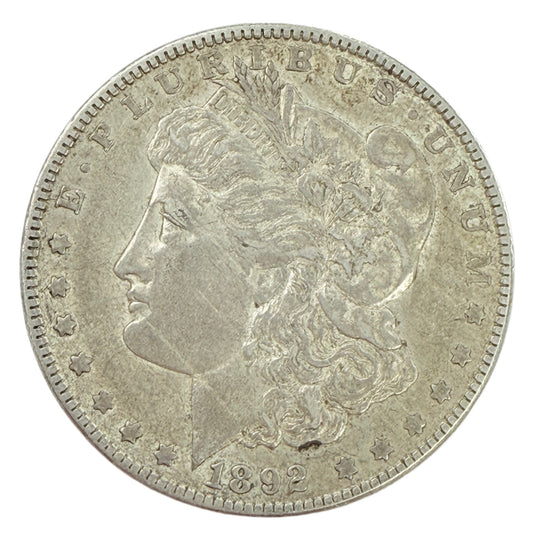 1892-O Morgan Silver Dollar (XF)