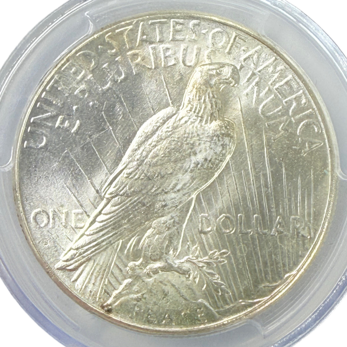 1927-S Peace Silver Dollar PCGS MS63
