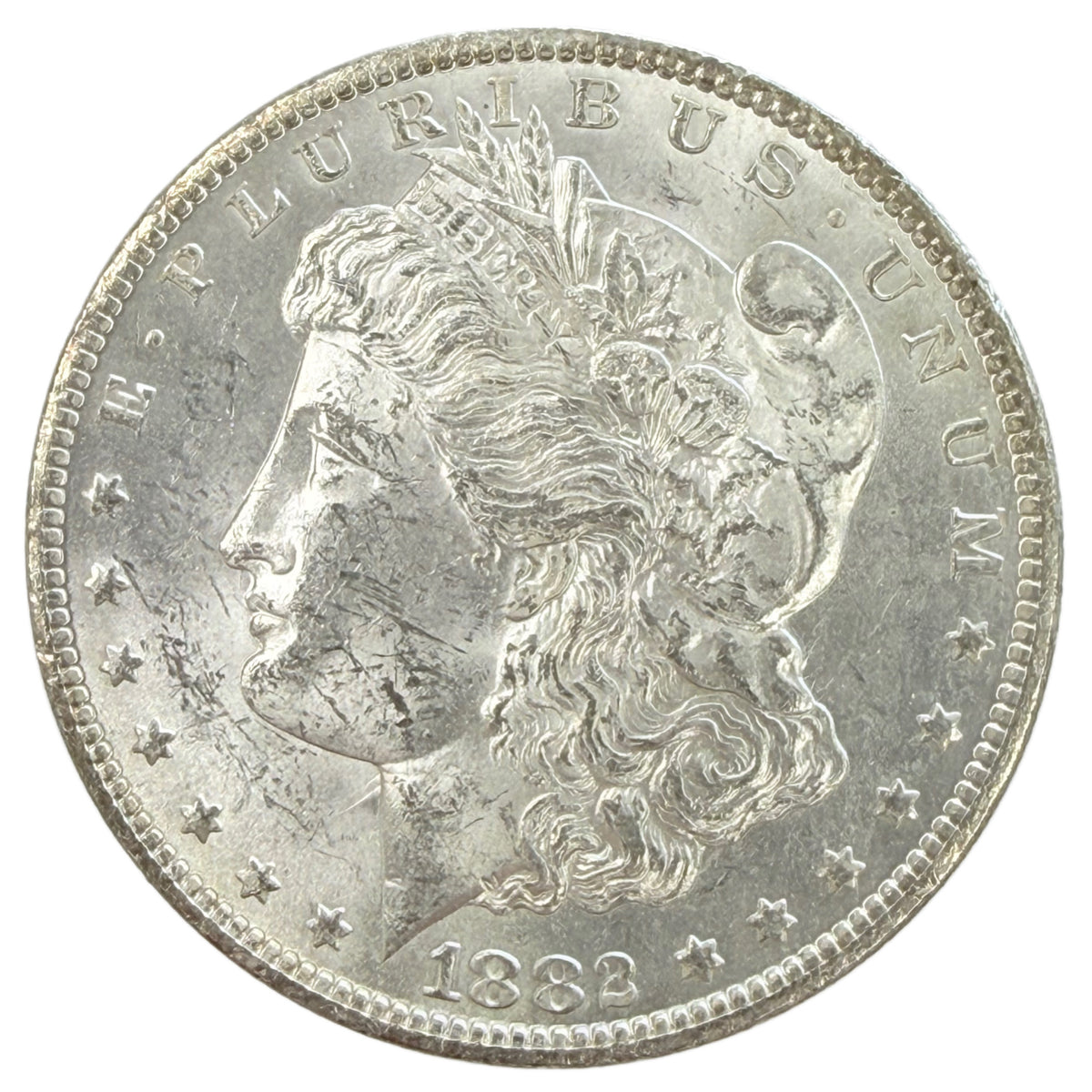 1882-CC Morgan Silver Dollar (Uncirculated)