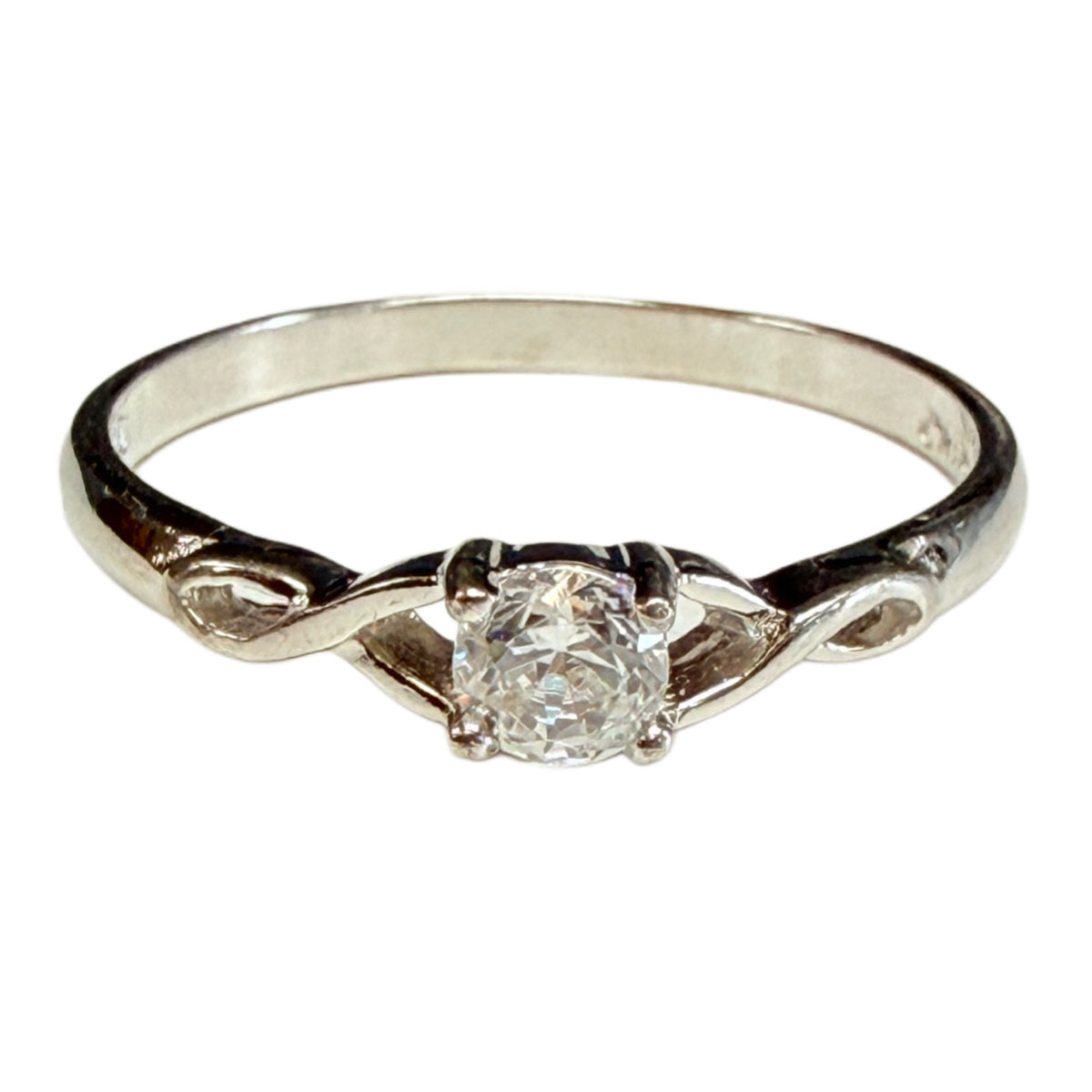 Silver & Cubic Zirconia Ring