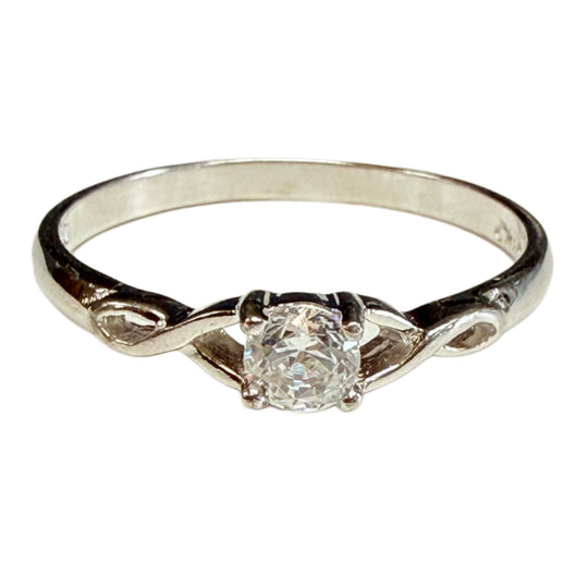 Silver & Cubic Zirconia Ring