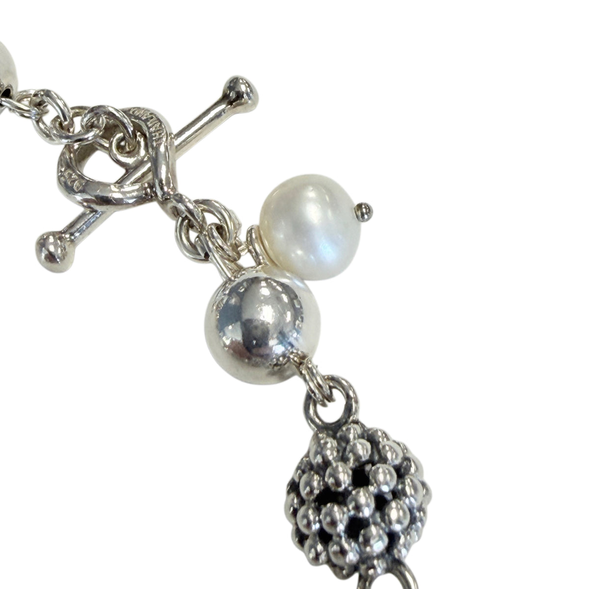 Silver Ball Bracelet