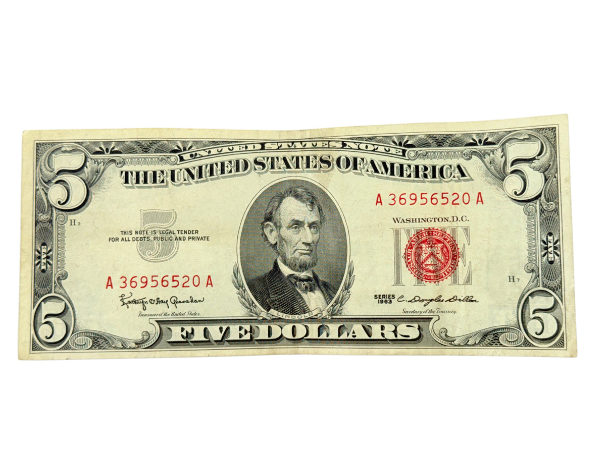 1963 $5 Legal Tender Note (Very Fine)