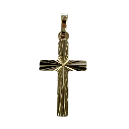 10k Yellow Gold Cross Pendant