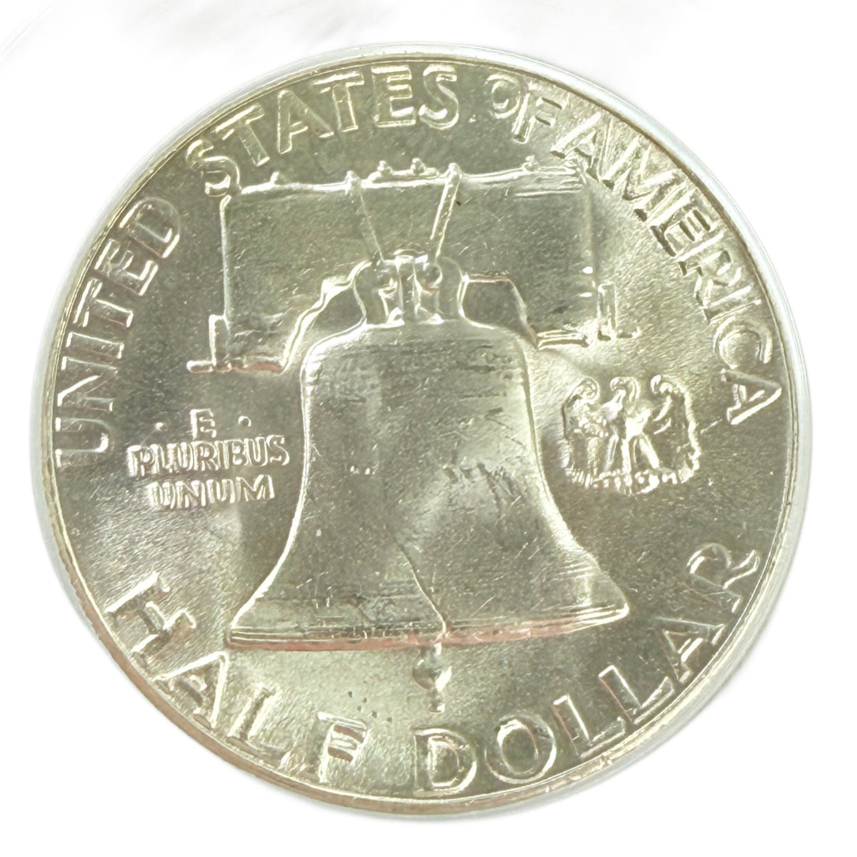 1957 Franklin Half Dollar PCGS MS64 FBL