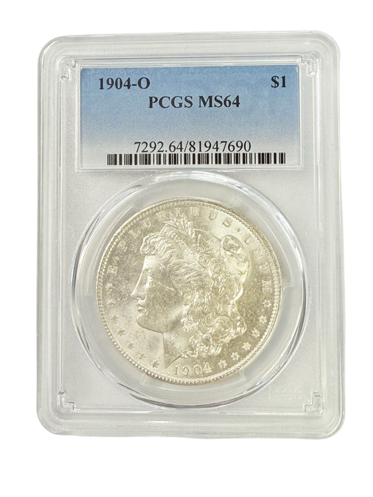 1904-O Morgan Silver Dollar PCGS MS64