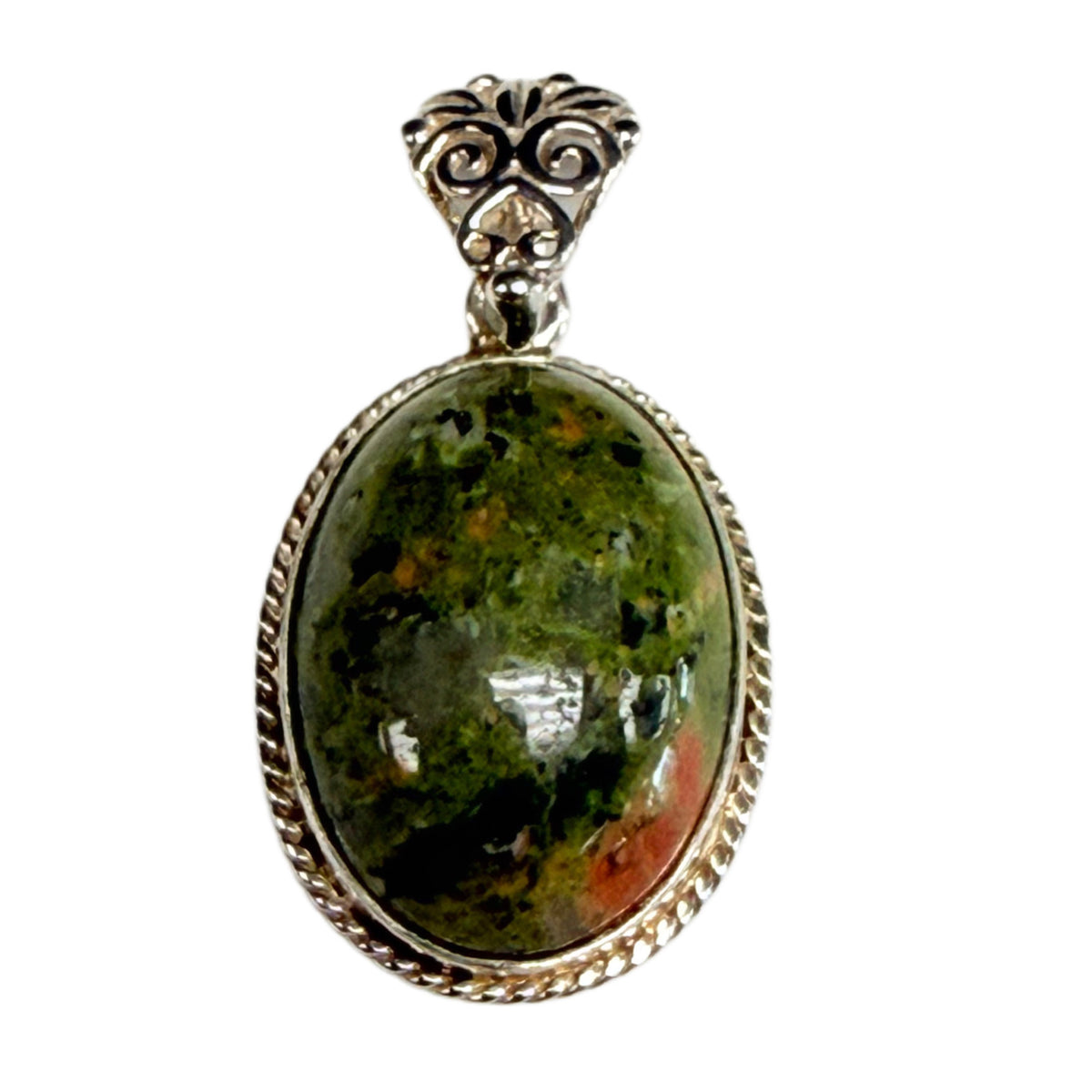 Silver & Gemstone Pendant