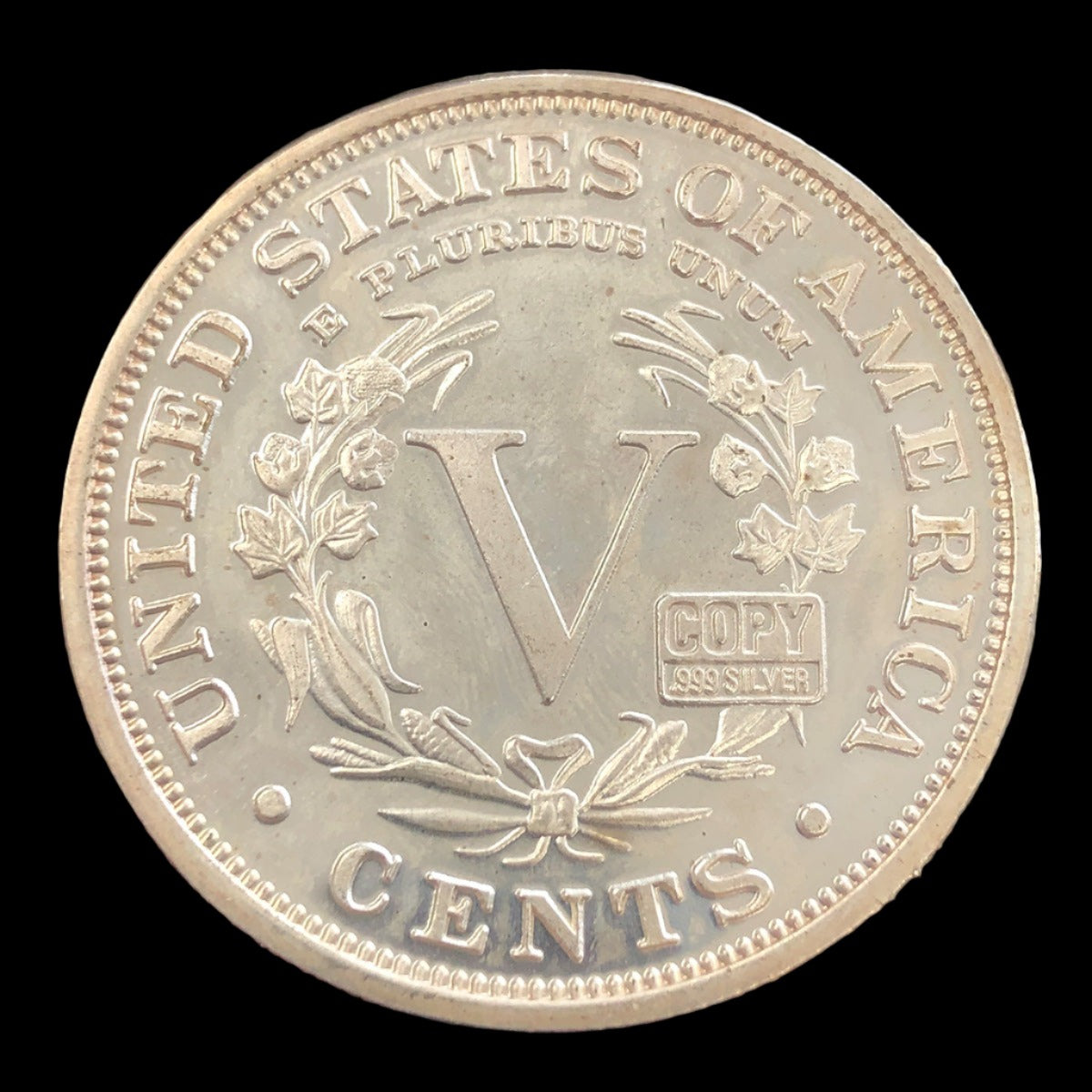 1913 V Liberty Nickel 2 oz Silver Round (Replica)