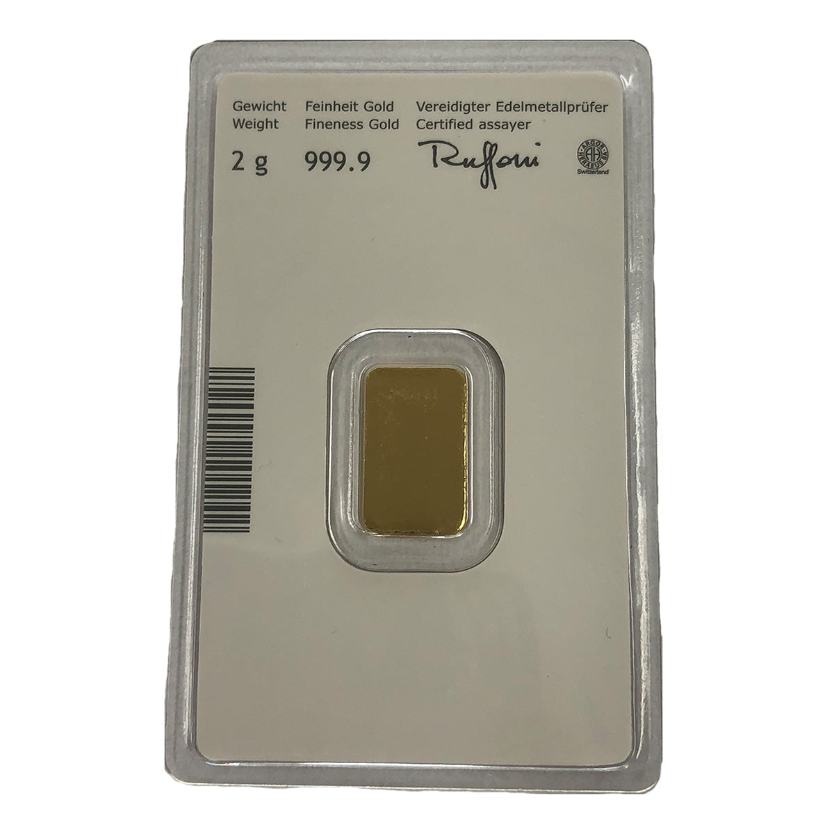 Munze Osterreich 2 g Gold Bar (Secondary)