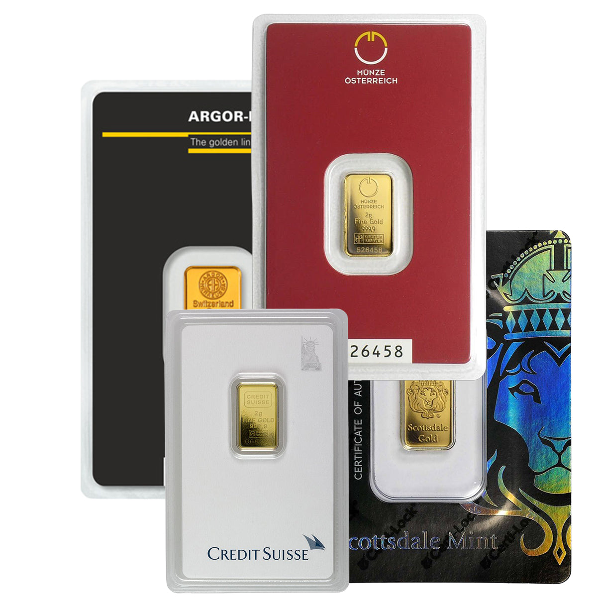 2g Gold Bar (Secondary Market) (Random)