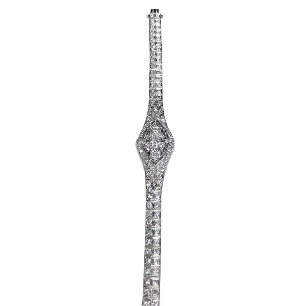 Platinum &amp; Diamond Art Deco Bracelet (3.25 Carat)