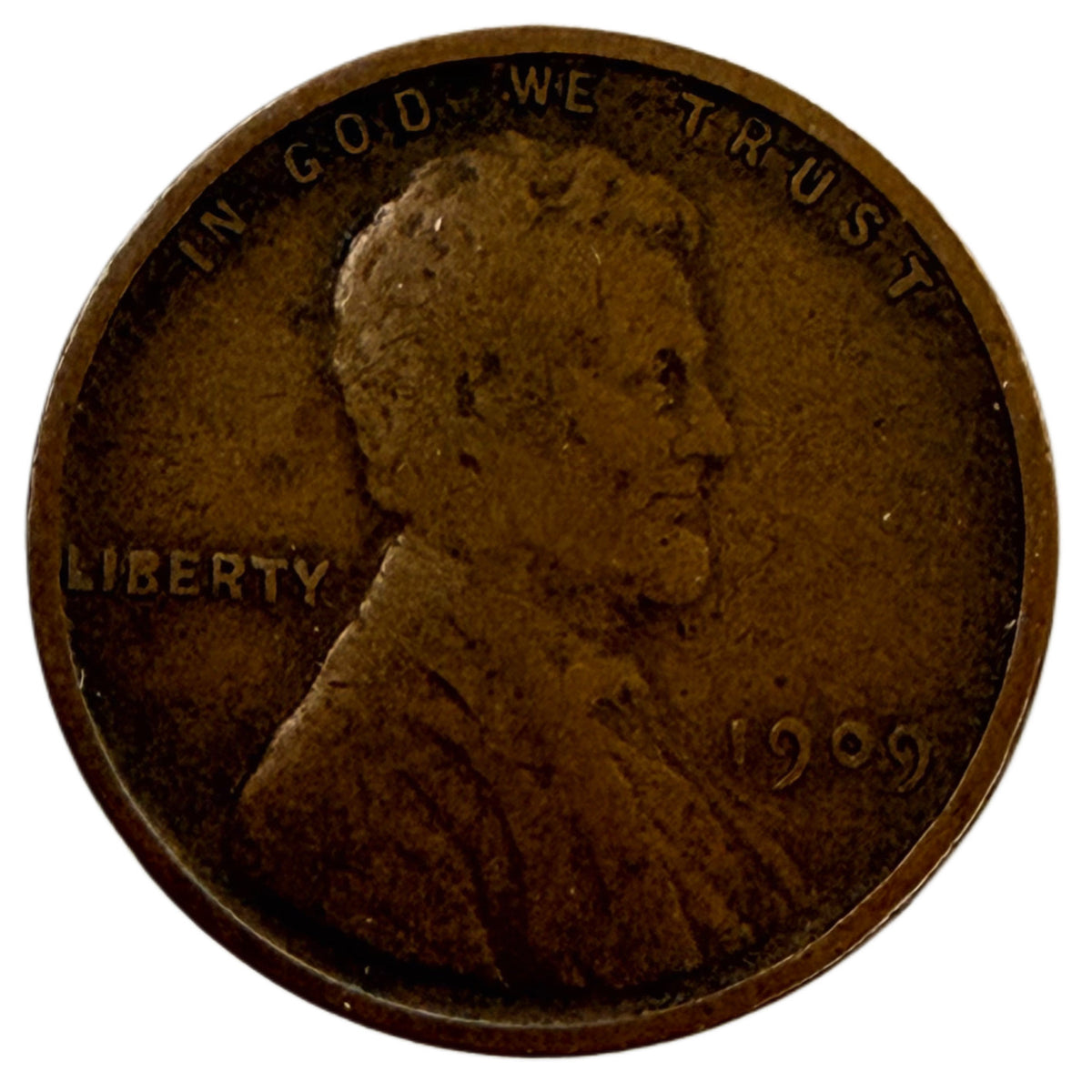 1909 V.D.B. Lincoln Cent (VG)