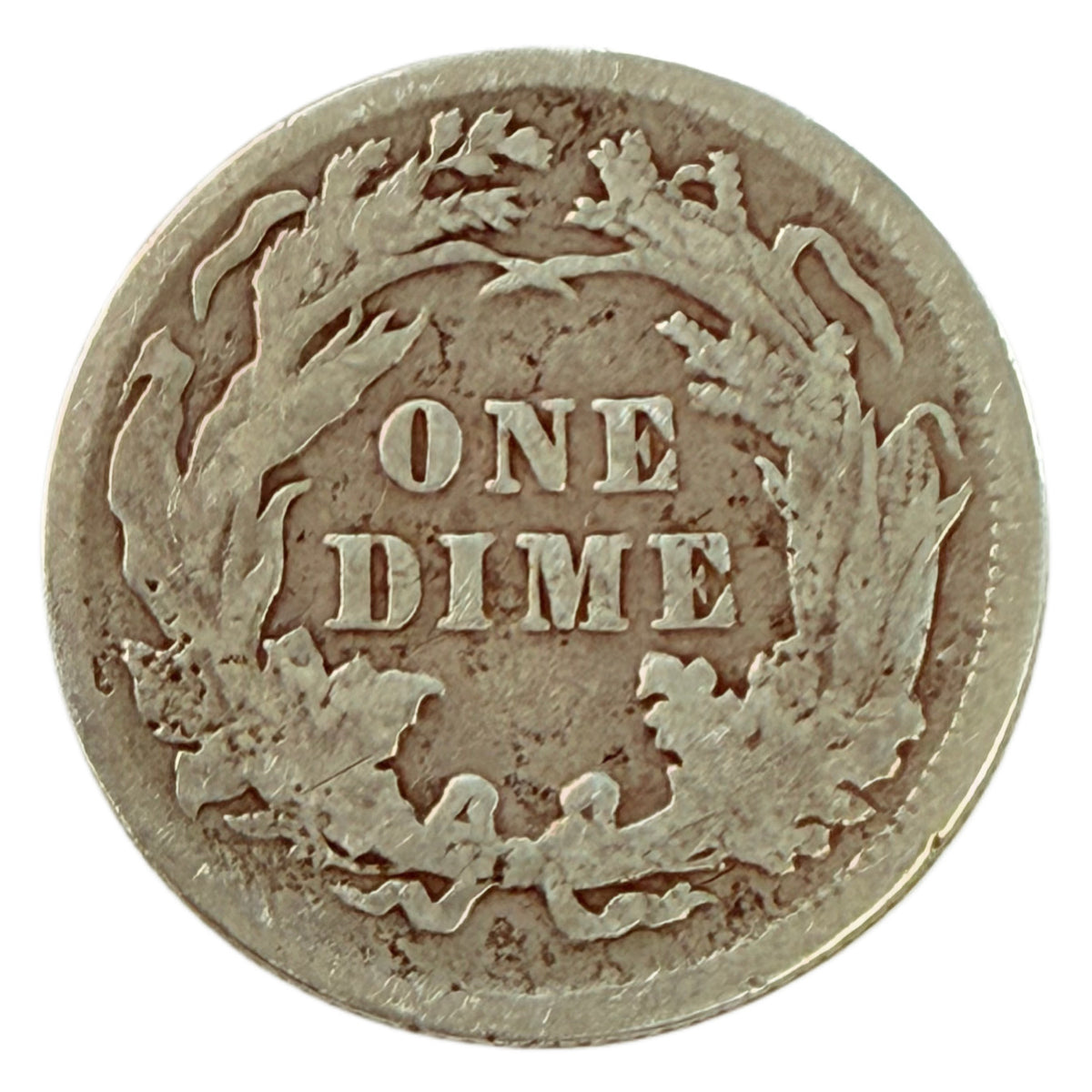 1889 Seated Liberty Dime (F Details)