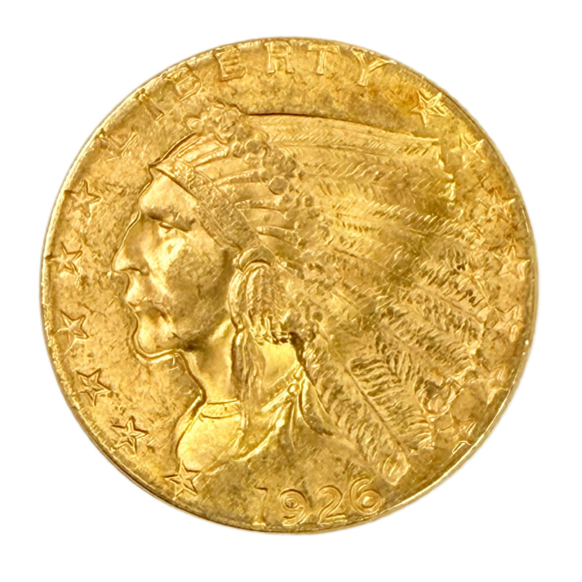 1926 $2.50 Indian Gold Quarter Eagle (BU)