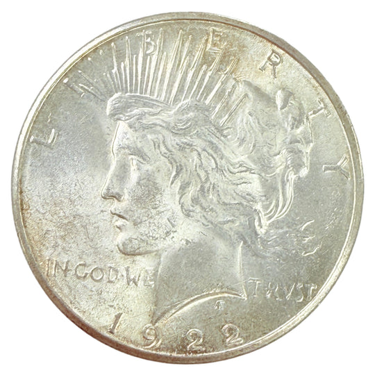 1922-S Peace Silver Dollar (BU)