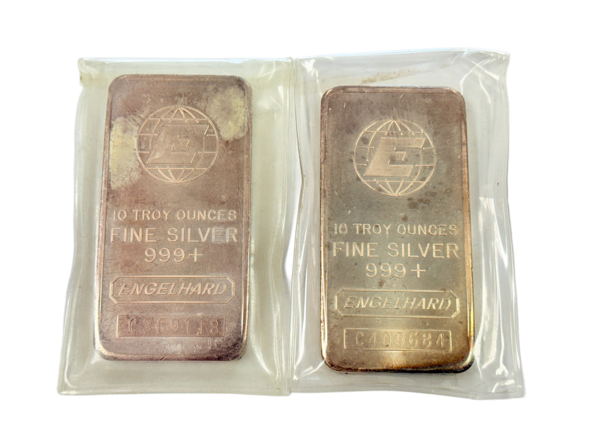 Engelhard 10 oz Silver Bar (Sealed)