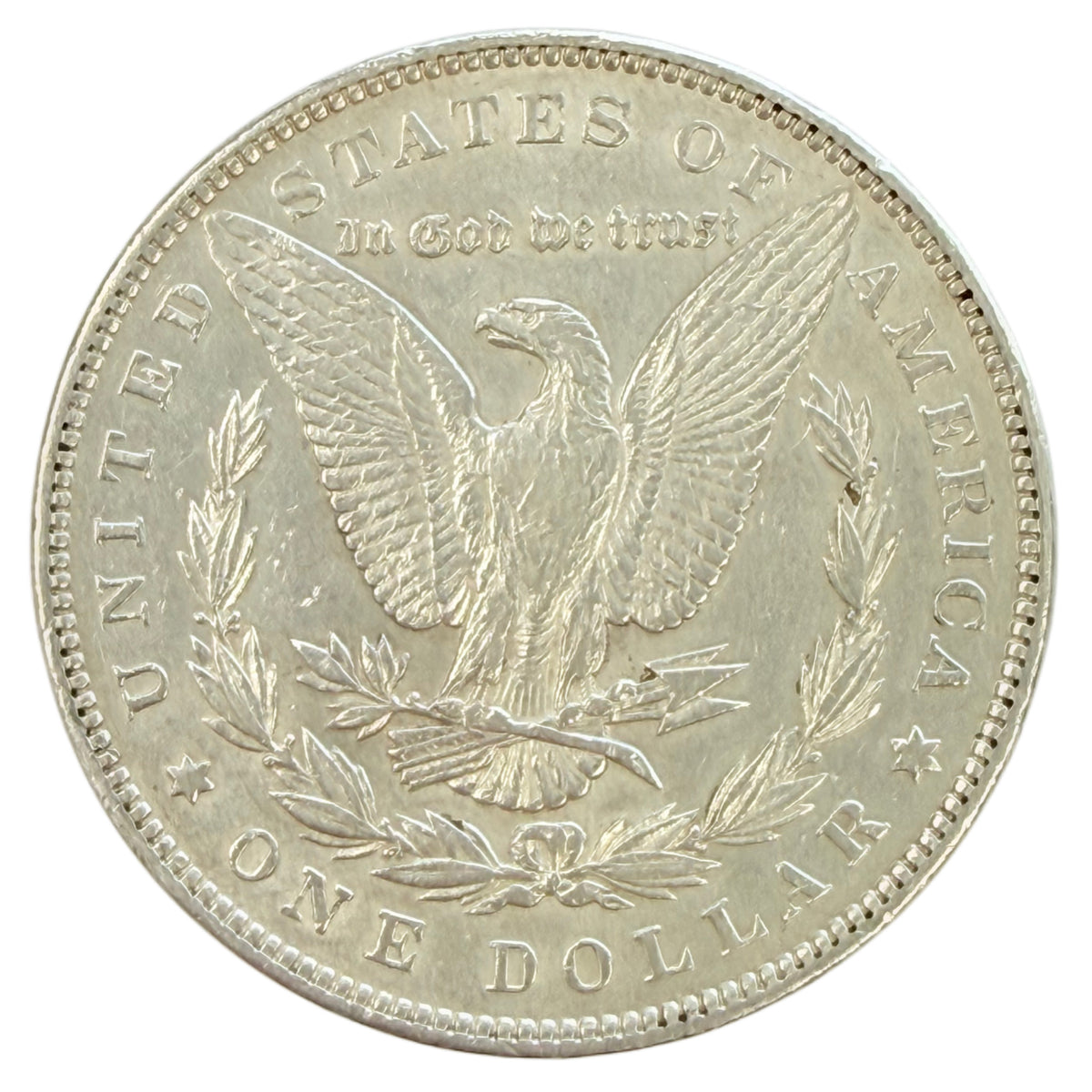 1892 Morgan Silver Dollar (AU Details)