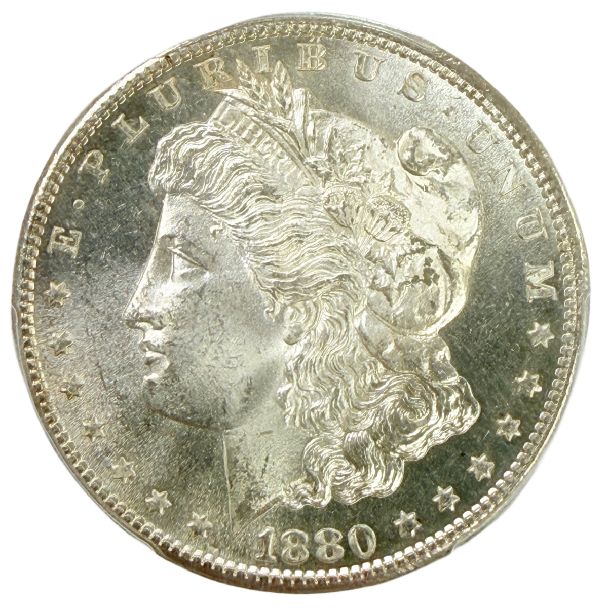 1880-S Morgan Silver Dollar PCGS MS63