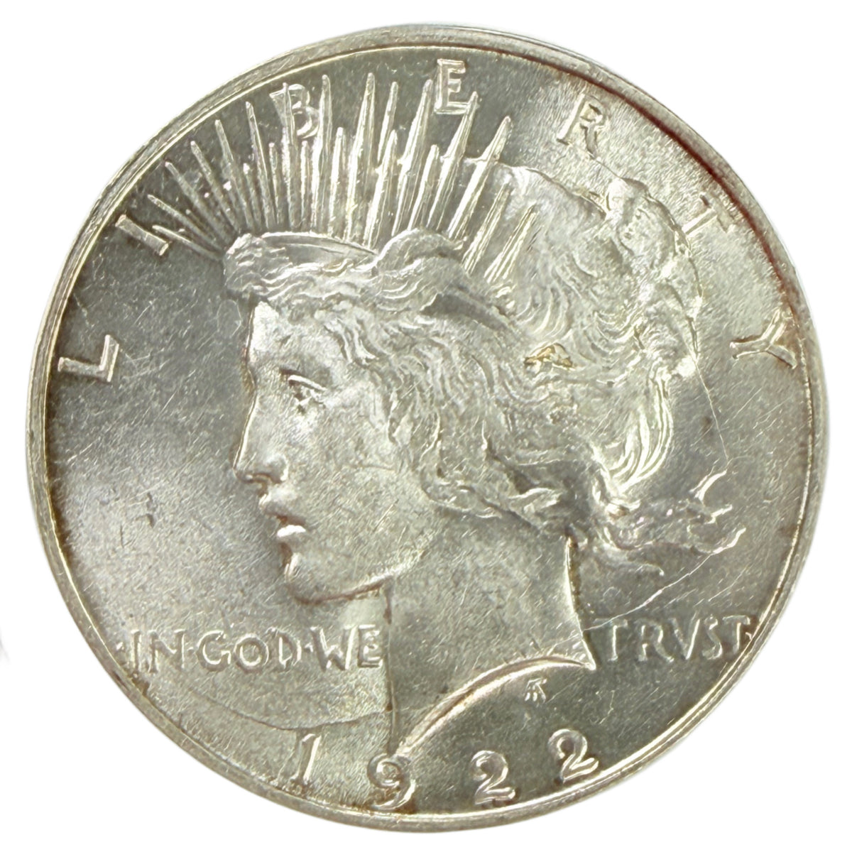 1922-D Peace Silver Dollar PCGS AU58