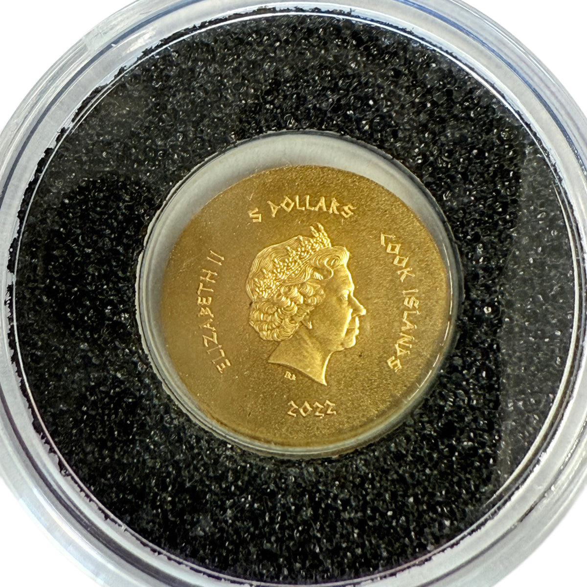 2022 Cook Islands $5 1/2 g Gold (Secondary)