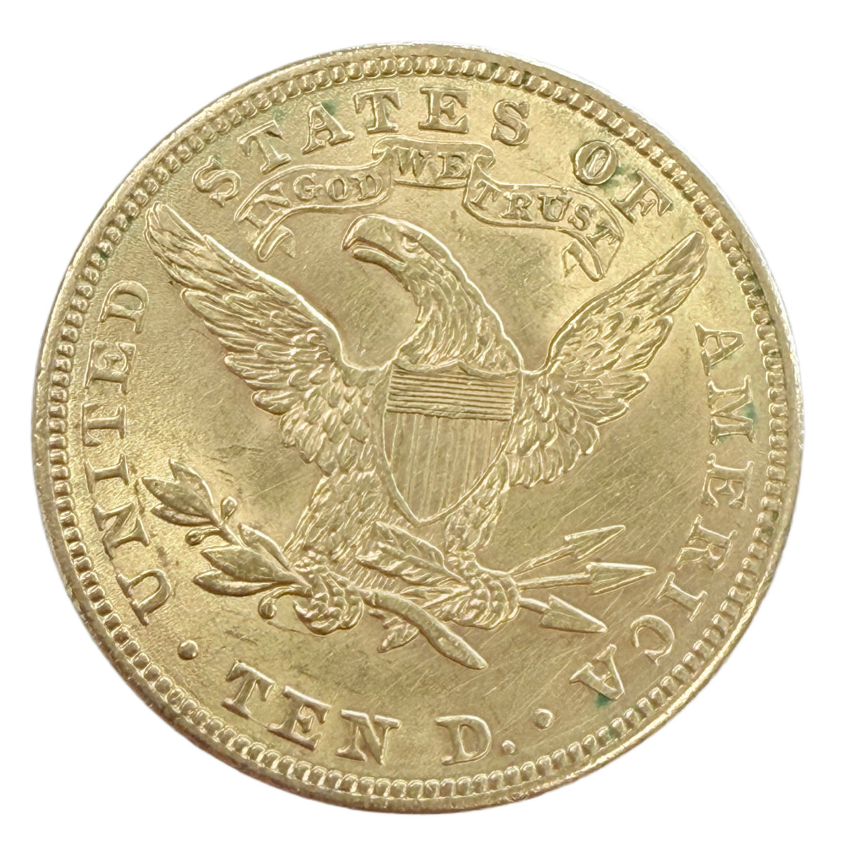 1901 $10 Liberty Gold Eagle (Low Premium)