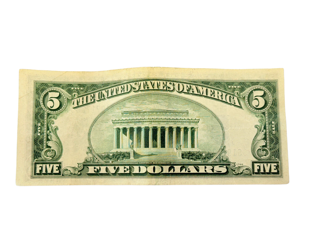 1934-D $5 Silver Certificate (VF)
