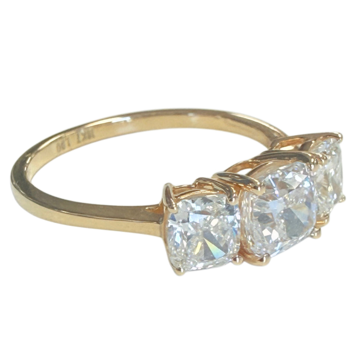 18k Yellow Gold & Diamond Ring