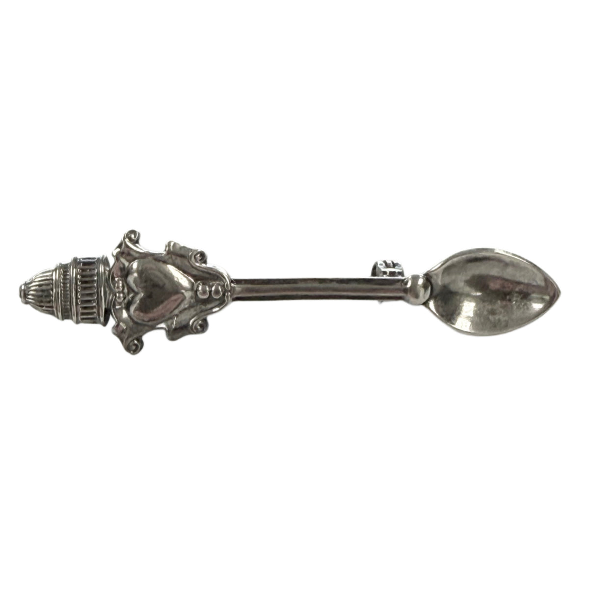 Silver Spoon Pin
