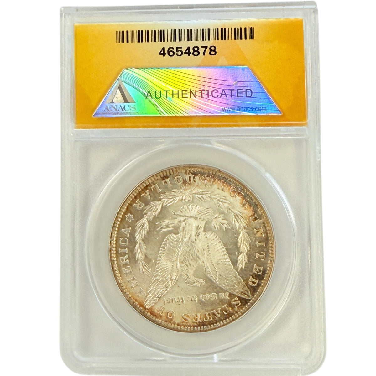 1893-CC Morgan Silver Dollar ANACS MS60