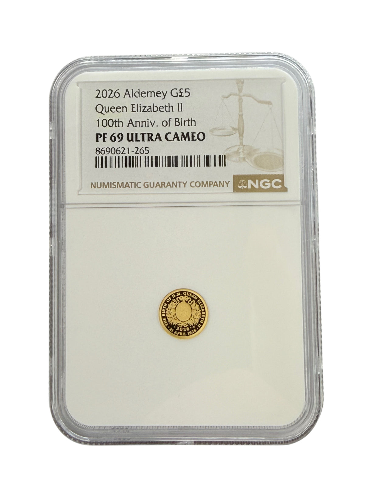 2026 Alderney £5 Gold Coin NGC PF69 Ultra Cameo