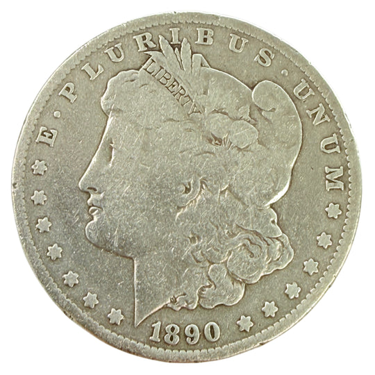 1890-CC Morgan Silver Dollar (G Details)