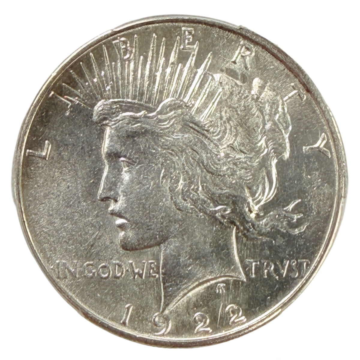 1922-S Peace Silver Dollar PCGS AU58