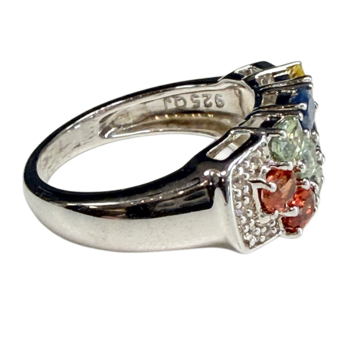 Silver & Sapphire Ring