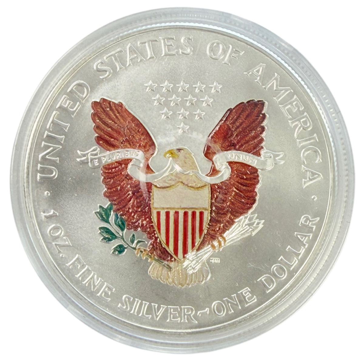 1999 1 oz Colorized American Silver Eagle