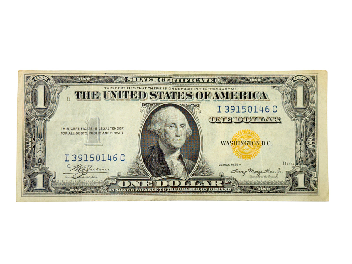 FR. 2306 1935-A $1 Silver Certificate “North Africa” WWII Emergency Issue Note (VF)