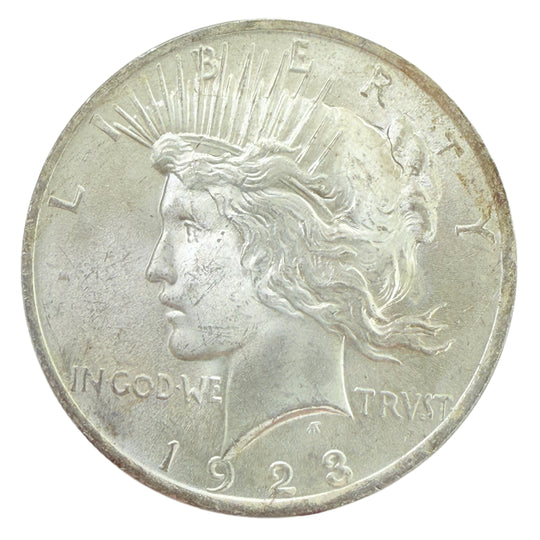 1923 Peace Silver Dollar (BU)