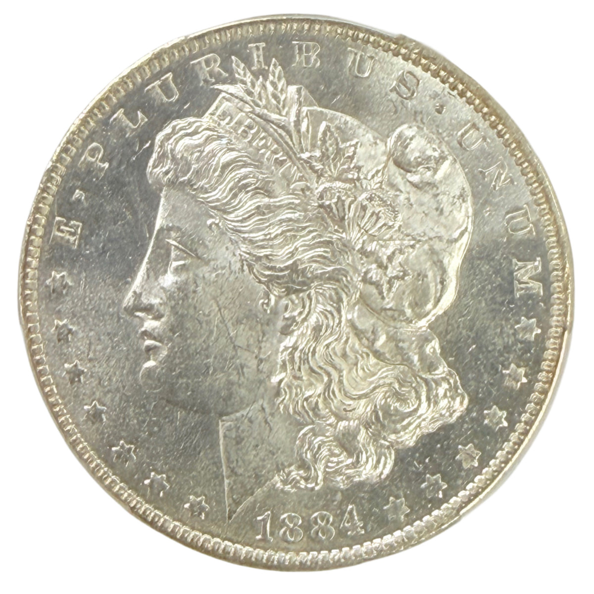 1884-O Morgan Silver Dollar PCGS MS62PL