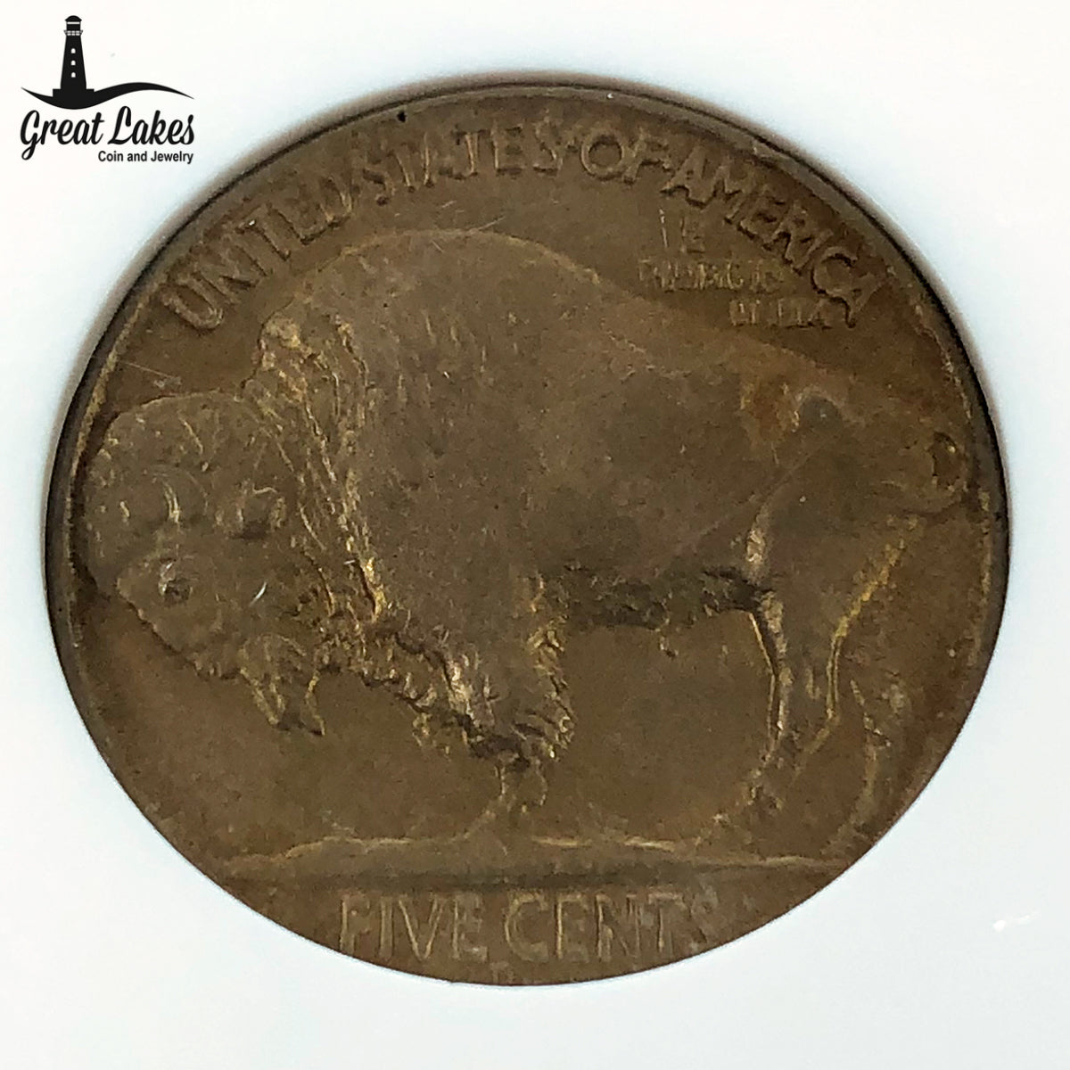 1937 D 3 Legged Buffalo Nickel NGC MS63