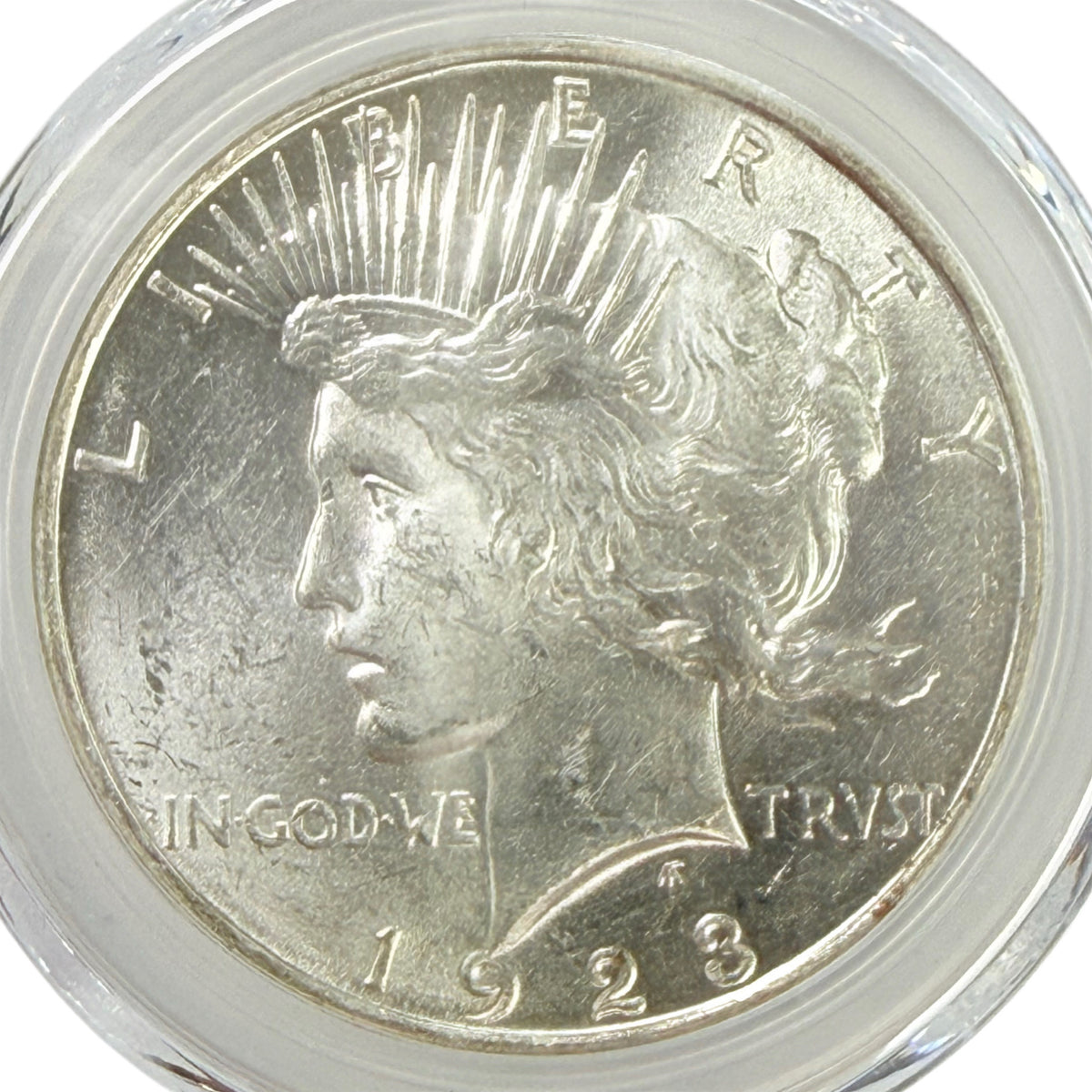 1923-D Peace Silver Dollar PCGS MS62