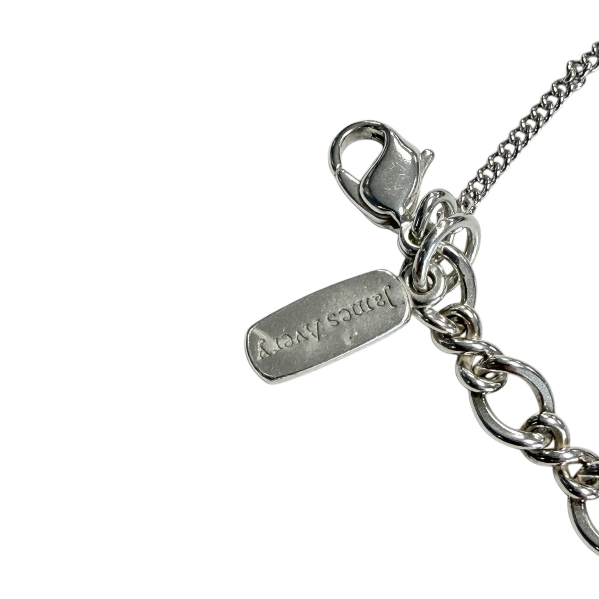 James Avery Sterling Silver Medium Twist Charm Bracelet