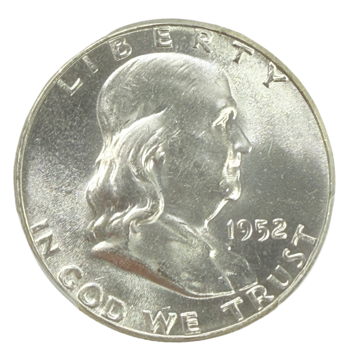 1952 Franklin Half Dollar PCGS MS65 FBL